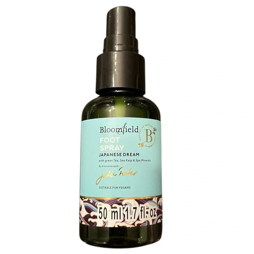 Bloomfield Foot Care Set Foot Scrub Cream Bar Soap Spray Japanese Dream‎ Spa